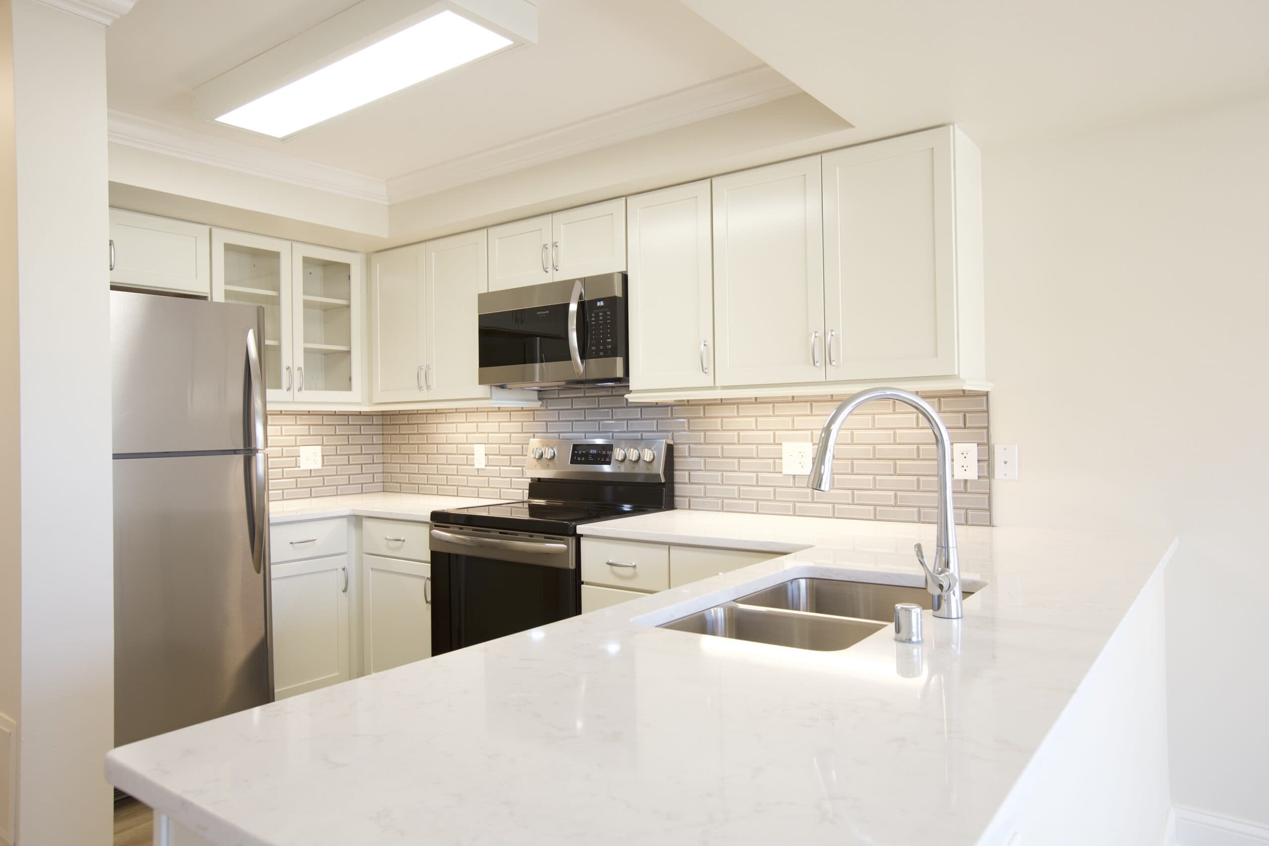 Image of a kitchen with granite finishes.