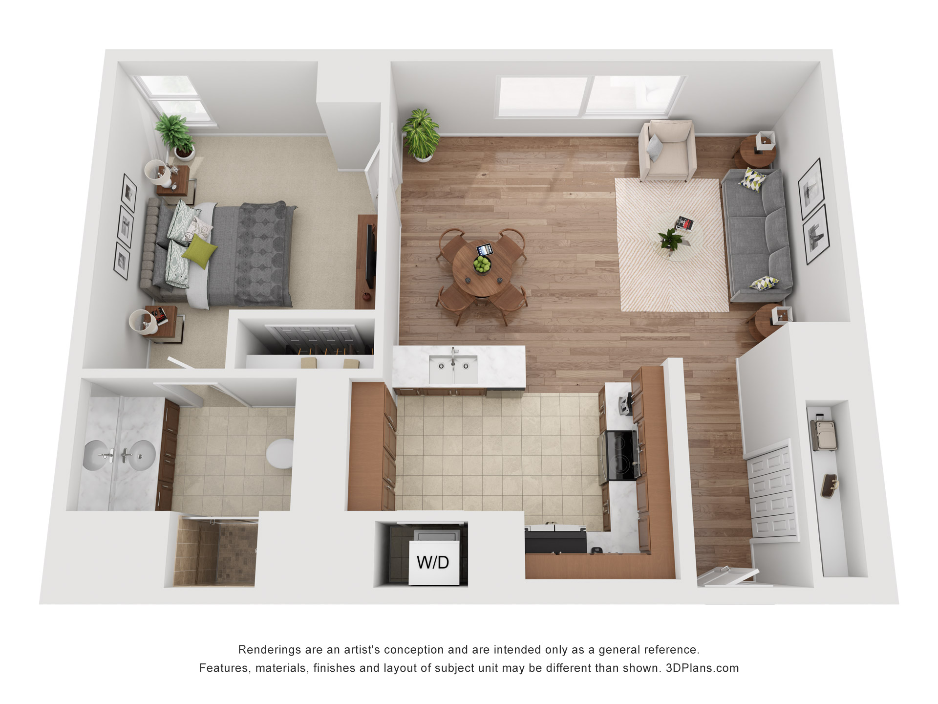 Capitol Lakes Fairchild Floor Plan